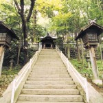 手長神社の石段