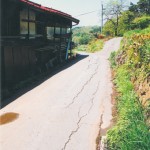 板沢の道