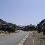 高原の住宅地(茅野市)